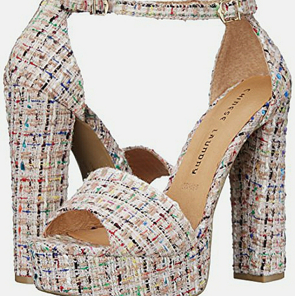 Pink Tweed Avenue Platform